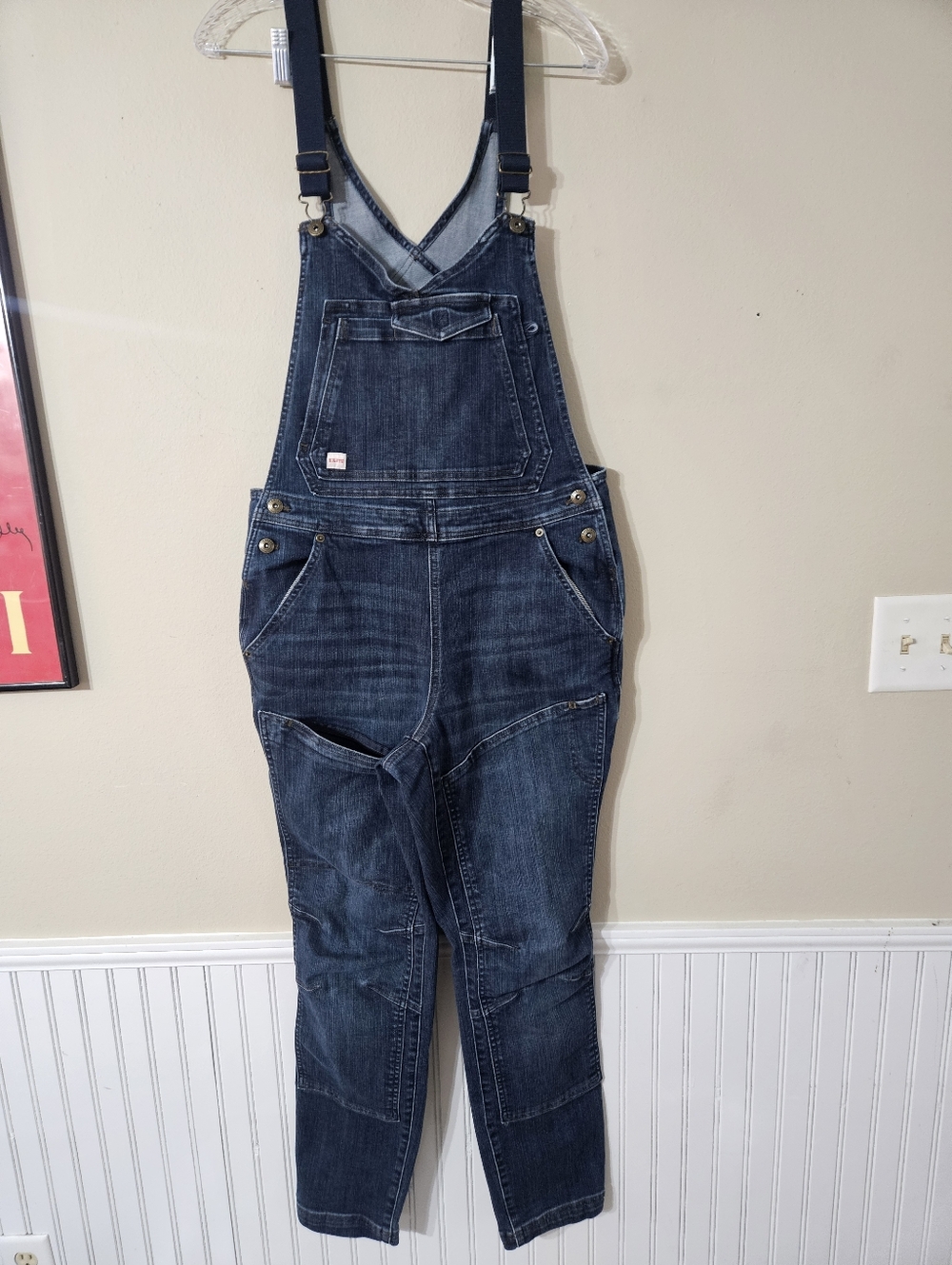 Duluth Trading Company Dark Blue Overalls Size 12